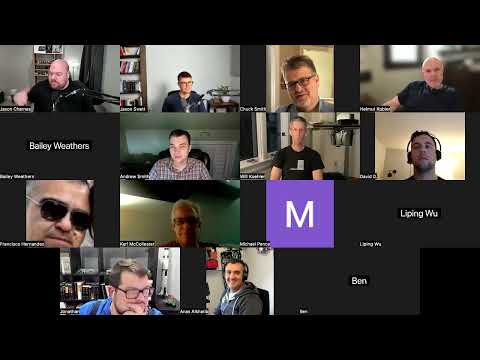 Jason Charnes at the Code with Jason Meetup