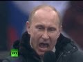 Путин в Лужниках: Выступление на митинге 23 февраля 