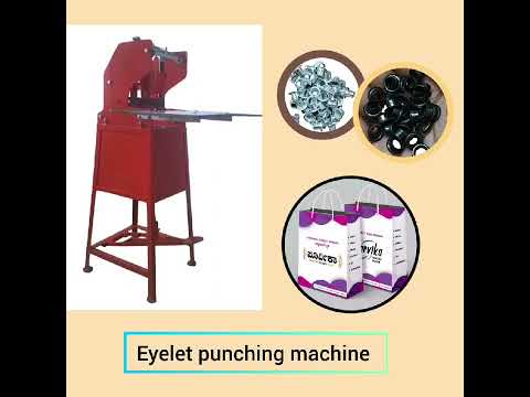 Semi Automatic Paper Bag Making Machine