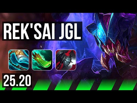 REK'SAI vs TRUNDLE (JGL) | 12/4/18, Legendary | KR Master | 25.20