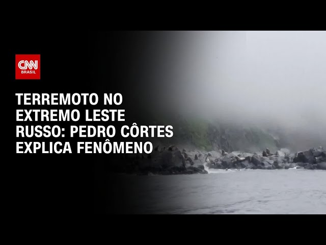 Terremoto na Rússia: Especialista em Clima e Meio Ambiente explica fenômeno | LIVE CNN