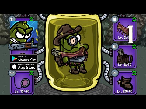 Pickle Pete: Survival RPG Gameplay Walkthrough Part 1 - Wave 1 ~ 9 (Android, IOS)