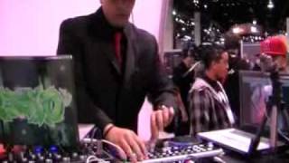 DJ Presto One with VCI-300 @ Vestax Booth NAMM2009