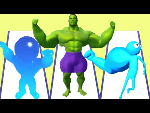BLOB N GIANT vs MUSCLE RUSH vs THE BIG HIT