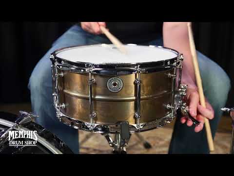 Taye 14x6.5 MetalWorks Vintage Brass Snare Drum - (VB1465)