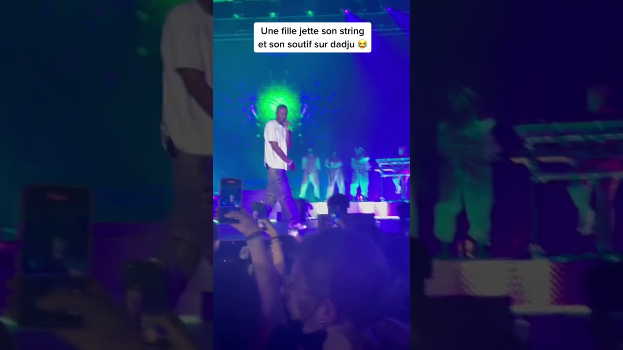 Musique/Vidéo : Une fille jette son string sur Dadju en plein Concert
