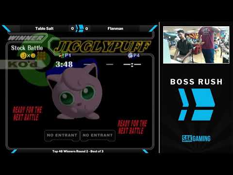 Boss Rush The Moon WR2 - Table Salt (Falco) vs Flanman (Jigglypuff)