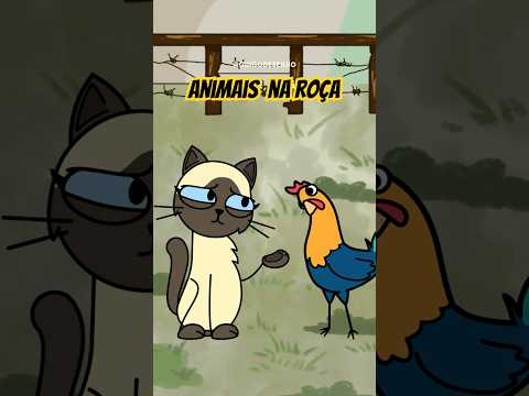 Animais de apartamento na roça! #desenho #humor #comedia #animação #gatos #cachorro #desenhoanimado