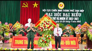 Đại hội đại biểu Hội CCB thành phố Tam Điệp lần thứ VII, nhiệm kỳ 2022-2027