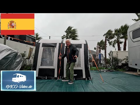 SPANIEN - alle sprechen vom Wetter 🌊 wir auch 🌧 Überwintern wird zu einer Herausforderung☔