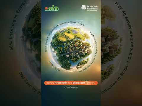 Bank of Baroda | Earth Day 2026 I Driving Sustainable Growth with ESG Principles