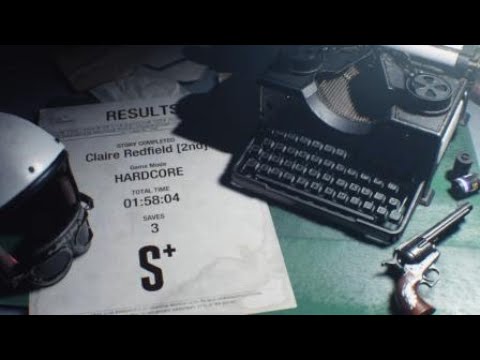Resident Evil 2 Remake - G 5th Form Final Boss - Claire 2nd Run [Hardcore S+]