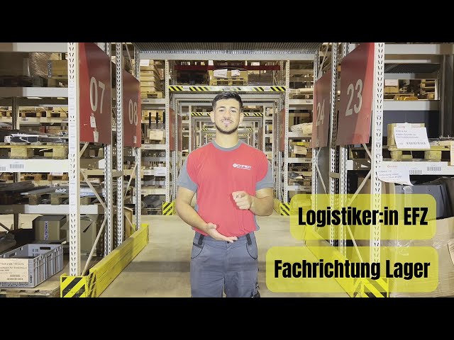 Ausbildung bei Ladenbau Schmidt AG: Logistiker EFZ (m/w/d) Fachrichtung Lager