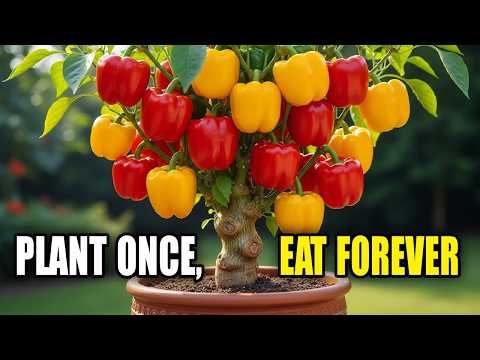 7 Secrets to Growing "Infinite" Bell Peppers (No Digging!)