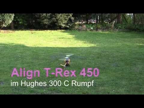 Align T-Rex 450 Hughes 300 C