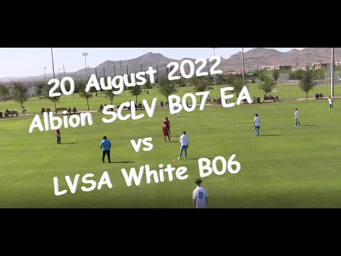 Albion SCLV B07 EA vs LVSA White B06 training- 20 Aug 2022- NO AUDIO