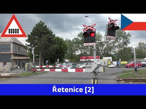 Železniční přejezd Řetenice [2] - 31.5.2019 [4K]