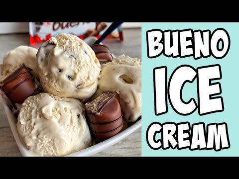 , title : 'Kinder Bueno Ice Cream! Recipe tutorial #Shorts'