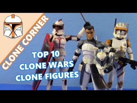 Clone Corner #14- My TOP 10 Clone Wars (2008-2013) CLONE FIGURES