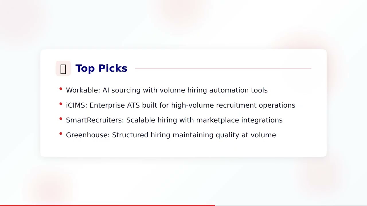 Best ATS for High-Volume Hiring