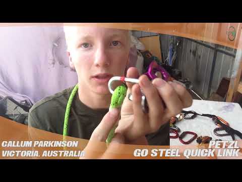 Petzl Go Steel Quick Link - TreeStuff.com Customer Callum Parkinson's Review In The Field