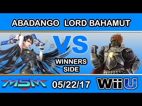 MSM 98 - LG | Abadango (Bayonetta) Vs. Lord Bahamut (Ganondorf) Winners Side - Smash Wii U