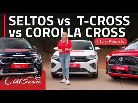 Corolla Cross Hybrid vs VW T-Cross vs Kia Seltos Comparison - #CarsAwards Compact Family Finalists