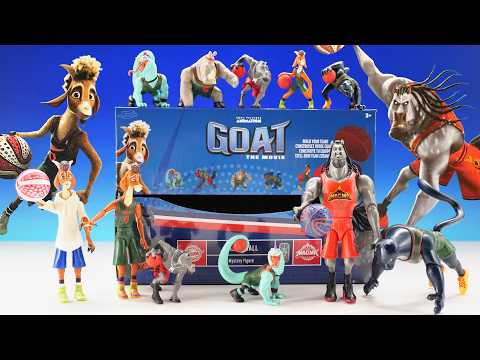 GOAT The Movie toy collection unboxing | No talking toy review ASMR