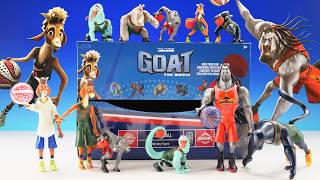 GOAT The Movie toy collection unboxing | No talking toy review ASMR