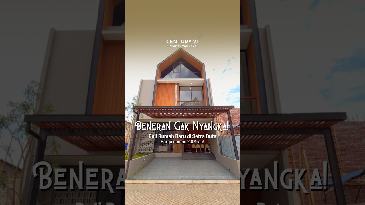 Riverside Residence Rumah Baru 3Lt di Perumahan Elite Setra Bandung