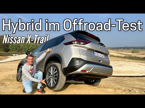 Nissan X-Trail im Offroad-Test: Das kann der e-Power Allrad-Hybrid im Gelände | Review | 2022