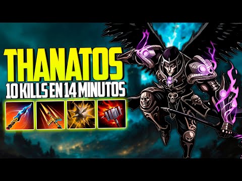 10-0 IN 14 MINUTES WITH THE MOST BROKEN JUNGLE in SMITE 2 - THANATOS JUNGLE