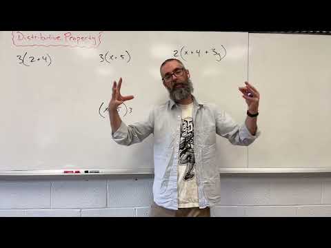 Algebra Basics: The Distributive Property