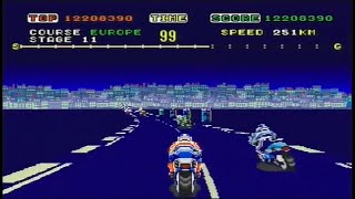 SUPER HANG-ON (ARCADE - FULL GAME: ALL 4 COURSES)