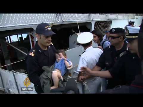 Nepoznat broj migranata sa potonulog broda