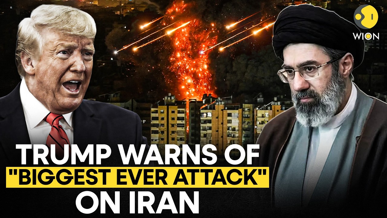 US-Iran War: Trump Threatens "Biggest Attack Ever" On Iran As Tensions Escalate | WION Originals