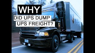 Why UPS dumped its UPS Freight venture, even as e-comm soars