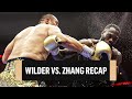 Zhilei Zhang's BRUTAL TKO STUNS Deontay Wilder In 5th Round I Boxing Recap I CBS Sports