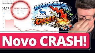 Novo Nordisk CRASH: - 16% Allein heute! Darum kaufe ich jetzt!