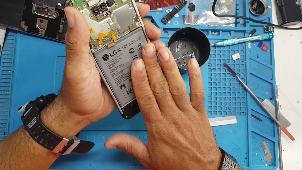 COMO TROCAR TELA FRONTAL LG k50s modelo Lmx540