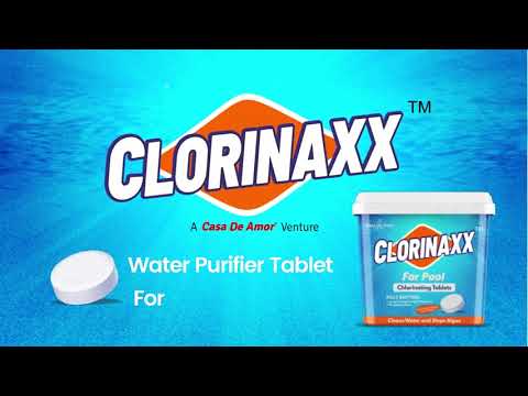 Casa De Amor Clorinaxx Swimming Pool Water Purifier Tablet Chlorine TCCA 90
