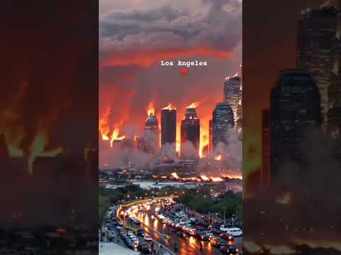 First Day Los Angeles siren 🚨  #sound #losangeles #fire #emergency #911