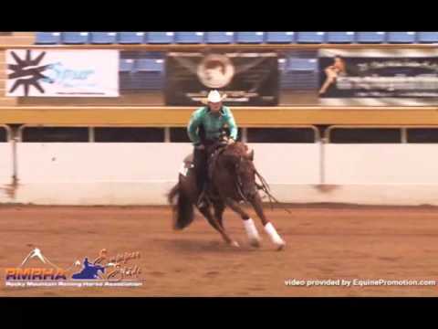 Amy Stoney and Skeets Whizard -- 2013 RMRHA Summer Slide