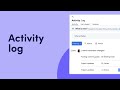 Activity Log Monday Com Tutorials