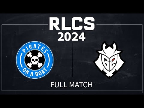 [NO COMMENTS] Pirates vs G2 | RLCS 2024 NA Open Qualifiers 2 | 17 February 2024