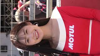 2024 SUPER GT Rd.2 FUJI #03 葉月美優 村瀬春香 MOTUL 決勝日ピットウォーク レースクイーン 4K