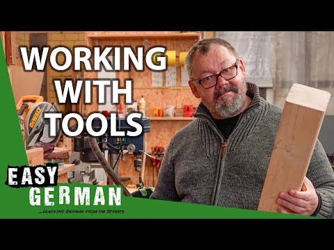 Visiting a Typical German Carpentry Workshop | Super Easy German 189