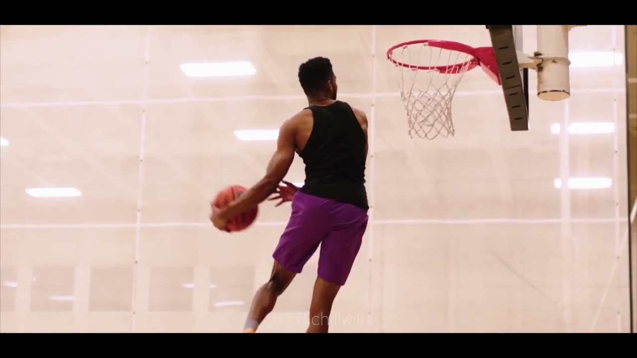 Professional Dunking with CJ Champion!