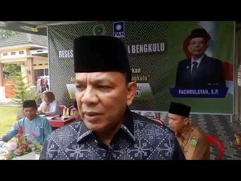 Reses Fachrulsyah Anggota DPRD Kota Bengkulu 