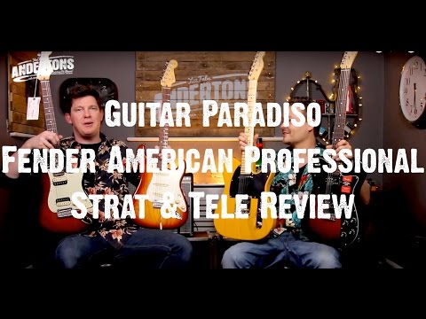 Guitar Paradiso - Fender American Professional Strat & Tele Review